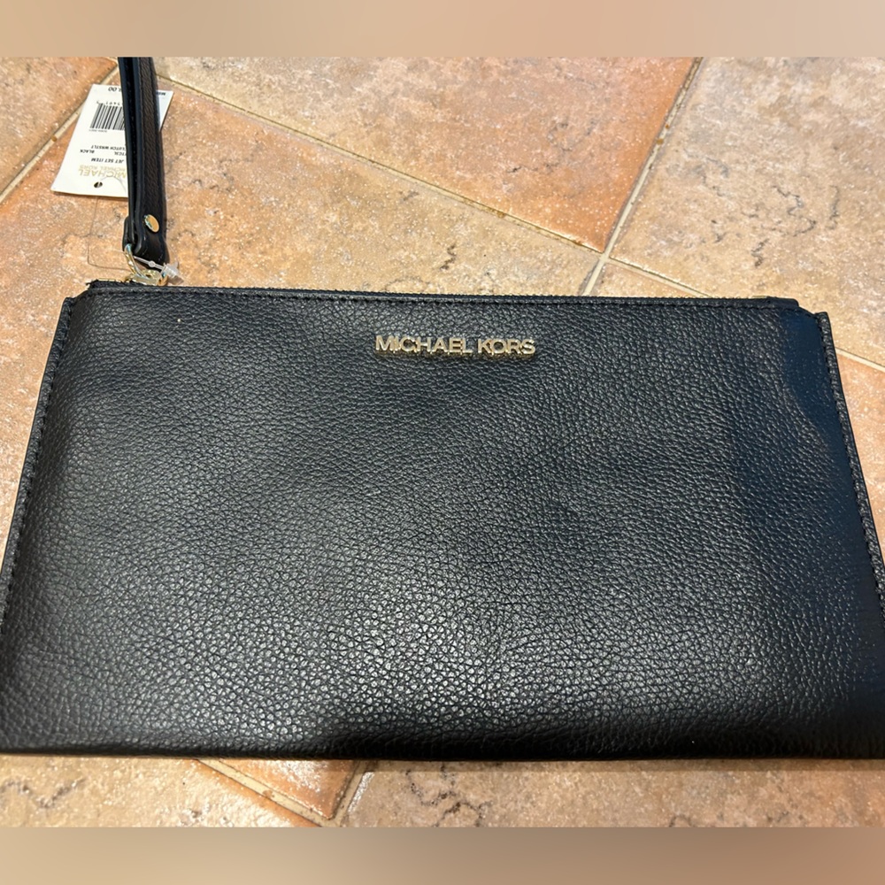 Michael Kors Black Writstlet Wallet